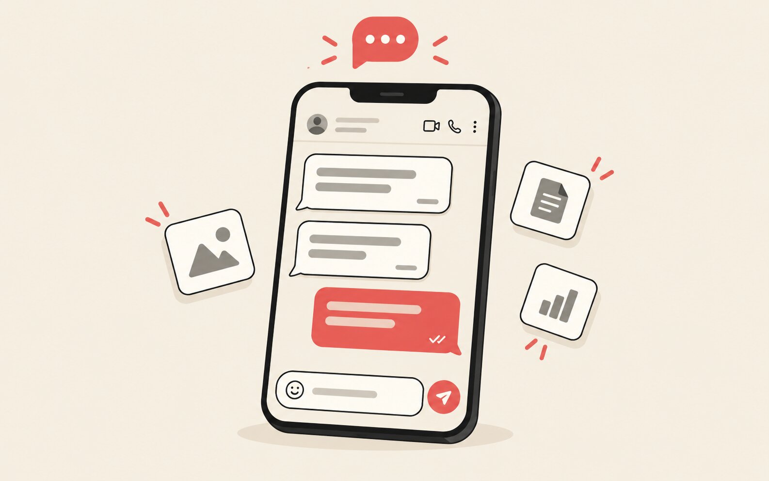 Sharing business details with the 01Wire team over chat